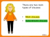 Clauses - Years 3 and 4 Teaching Resources (slide 5/19)